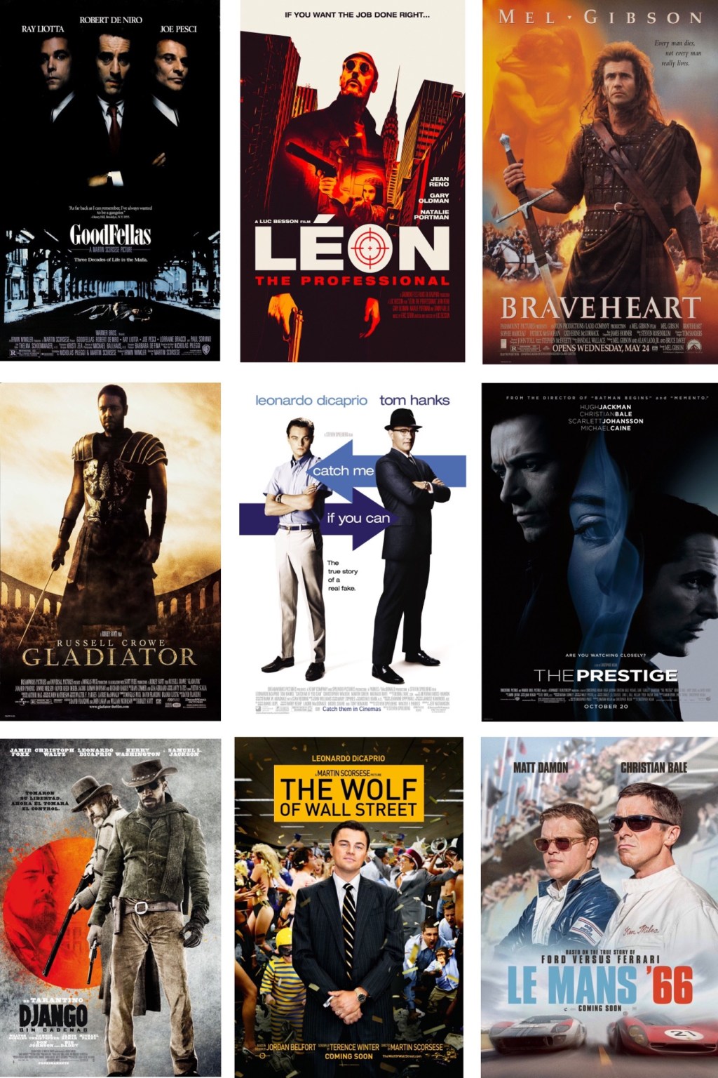 Lists of TOP&nbsp;movies